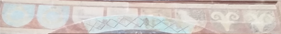 Wappenfries in Maulbronn, Südseite, 3. von Osten