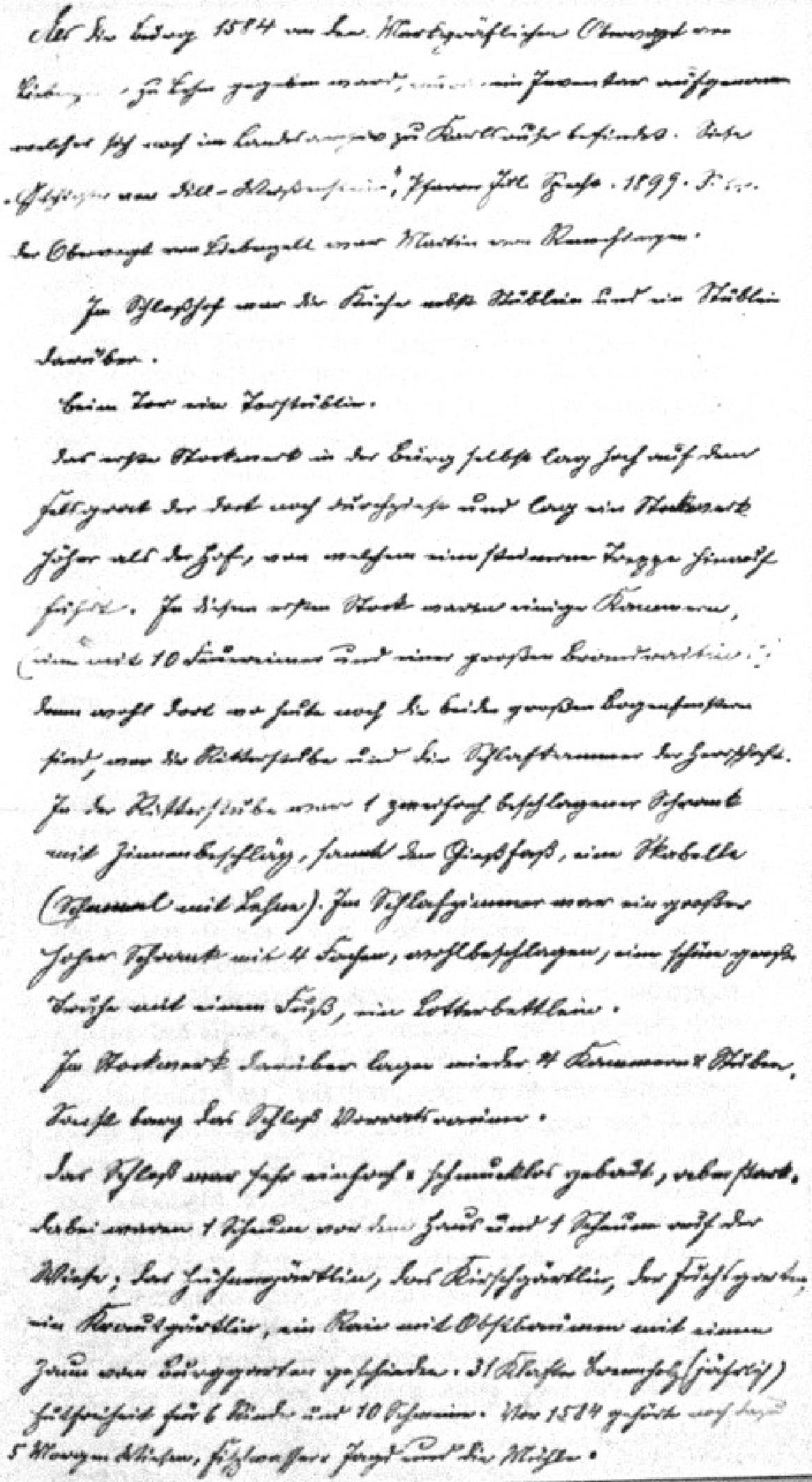 handschriftliche Ergänzung in Pforzheims Vorzeit